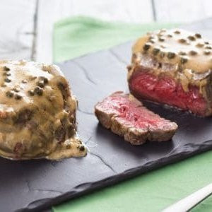 Filetto di manzo al pepe verde