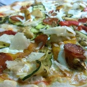 pizza verdure salamino brie